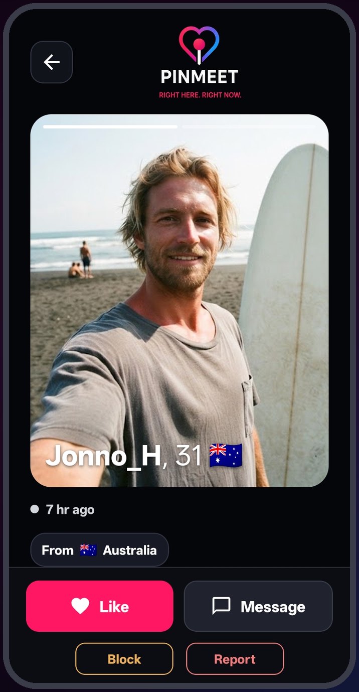 Another profile screen
